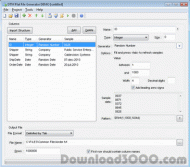 DTM Flat File Generator screenshot